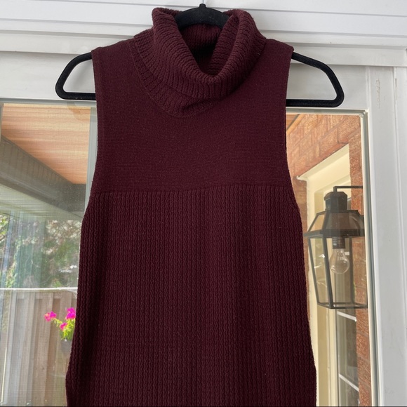 MARCIANO LONG SWEATER WITH SLITS - Picture 3 of 5